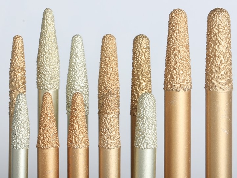 錐形鉆石3D大理石、花崗巖深浮雕鉆頭