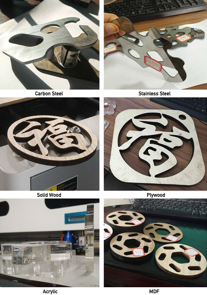 業余愛好Hybrid 的項目 CO2 金屬和非金屬激光切割機