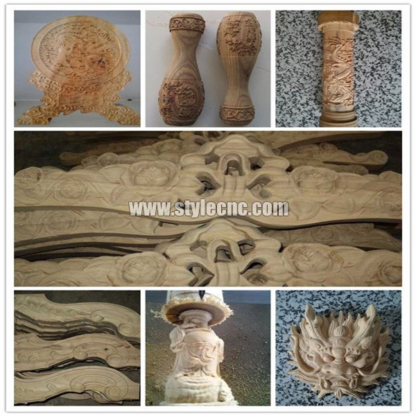 1325數(shù)控雕刻機與4軸旋轉(zhuǎn)工作臺項目