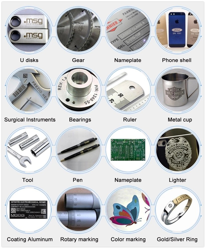 光纖激光雕刻金屬項目