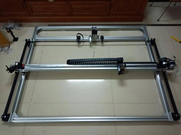 調(diào)整 XY 軸框架